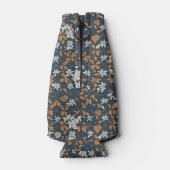 Rafraichisseur De Bouteilles Feuilles orange et blanc, botanique (Dos)