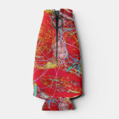 Rafraichisseur De Bouteilles Filets de pêche colorés (Dos)