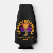 Rafraichisseur De Bouteilles FILLE ENCEINTE ÉTÉ Afro Reine chrétienne (Devant)