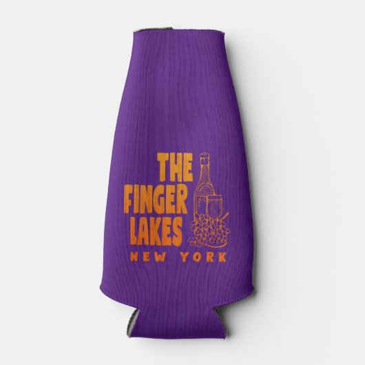 Rafraichisseur De Bouteilles Finger Lakes Bottle Cozy (Devant)