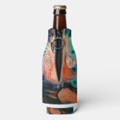 Rafraichisseur De Bouteilles Flamant rose de bouffée (Bouteille Dos)