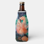 Rafraichisseur De Bouteilles Flamant rose de bouffée (Bottle Devant)