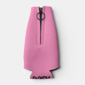 Rafraichisseur De Bouteilles Flamant rose Fun Koozie (Dos)