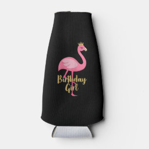 Rafraichisseur De Bouteilles Flamant rose Girl Birthday Costufts