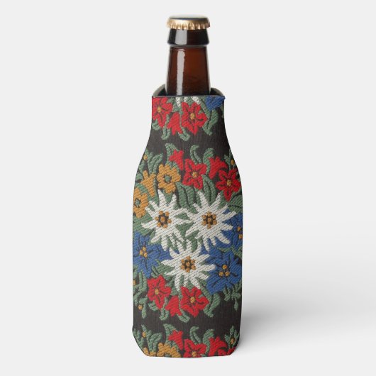 Rafraichisseur De Bouteilles Fleur alpine suisse Edelweiss (Bottle Devant)