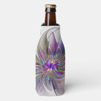 Fleur d'art Abstrait, énergique et coloré