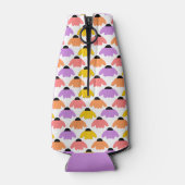 Rafraichisseur De Bouteilles Fleurs colorées (Dos)