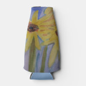 Rafraichisseur De Bouteilles Fleurs de soleil jaunes d'été (Devant)