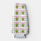 Rafraichisseur De Bouteilles Fleurs Posées Rosy mignonnes Motif répétitif (Devant)