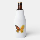 Rafraichisseur De Bouteilles Flower Butterfly with Yellow California Poppy (Bottle Devant)