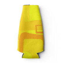 Flux de soleil vibrant - Formes d'art abstrait mod