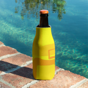 Rafraichisseur De Bouteilles Flux de soleil vibrant - Formes d'art abstrait mod