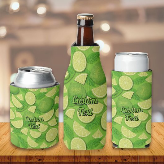 Rafraichisseur De Bouteilles Fond vert citron
