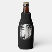 Rafraichisseur De Bouteilles Forêt de cerfs faune (Bottle Devant)