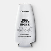 Rafraichisseur De Bouteilles Funny Bachelorette Party (Devant)