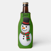 Rafraichisseur De Bouteilles Funny Christmas Stocking Stuffer VOTRE NOM Bière (Bottle Devant)
