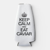 RAFRAICHISSEUR DE BOUTEILLES GARDER CALME ET MANGER CAVIER (Devant)