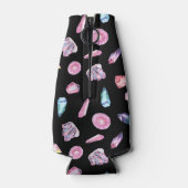 Rafraichisseur De Bouteilles Géodes aquarelles et Motif de cristaux (Dos)