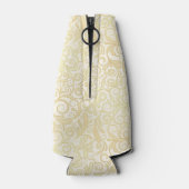 Rafraichisseur De Bouteilles Gold floral leaves (Dos)