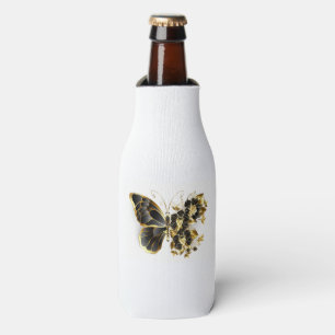 Rafraichisseur De Bouteilles Gold flower Butterfly with Black Orchid