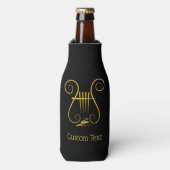 Rafraichisseur De Bouteilles Golden lyre (Bottle Devant)