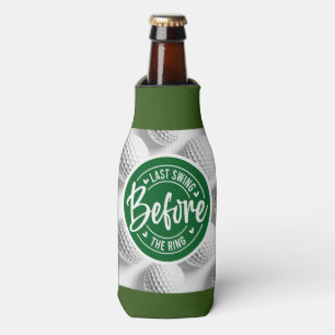 Rafraichisseur De Bouteilles Golf et bière Drôle de Dire pour Mariage de baccal