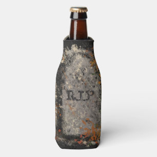 Rafraichisseur De Bouteilles Gothique Vintage R.I.P. Headstone Et Feuilles Auto