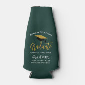 Rafraichisseur De Bouteilles Graduation 2025 Script Grad Party Custom (Devant)