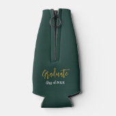 Rafraichisseur De Bouteilles Graduation 2025 Script Grad Party Custom (Dos)