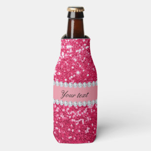 Rafraichisseur De Bouteilles Grandes parties scintillantes de Faux de roses
