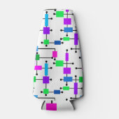 Rafraichisseur De Bouteilles Grille de couleurs cool (Devant)