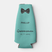 Rafraichisseur De Bouteilles Groomsman personnalisé (Devant)