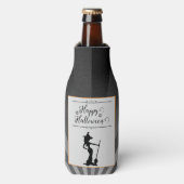 Rafraichisseur De Bouteilles Halloween Black Starburst Witch (Bottle Devant)