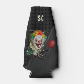 Rafraichisseur De Bouteilles Halloween Déplaisant Clown Scary Circus Monogramme (Devant)