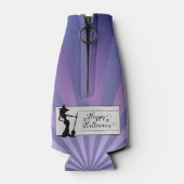 Rafraichisseur De Bouteilles Halloween sorcière violette Starburst (Dos)