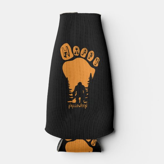 Rafraichisseur De Bouteilles Happy Big Foot Halloween (Devant)