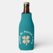 Rafraichisseur De Bouteilles Happy St. Patrick`s Day Shamrock Clover (Bottle Devant)