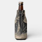 Rafraichisseur De Bouteilles Harlequin Cat Grunge (Bouteille Dos)