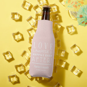 Rafraichisseur De Bouteilles Heureux Pour Toujours MISTY ROSE Mariage