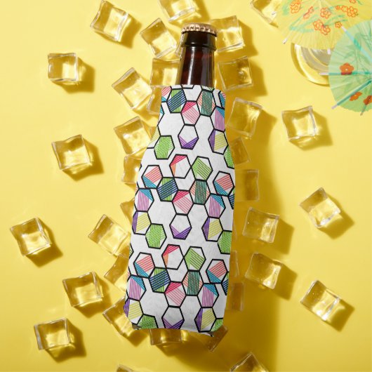 Rafraichisseur De Bouteilles Hexagons filetés (Été in situ)