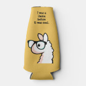 Rafraichisseur De Bouteilles Hipster Llama (Devant)