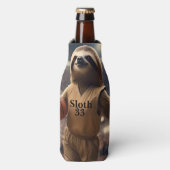 Rafraichisseur De Bouteilles Hoops and Hangs : Le Slam Dunking Sloth, (Bottle Devant)