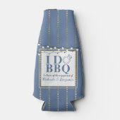 Rafraichisseur De Bouteilles I Do BBQ Engagement Party Couples Douche (Devant)