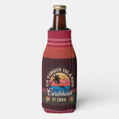 Rafraichisseur De Bouteilles Îles Vierges américaines Sainte-Croix USVI Caraïbe (Bottle Devant)