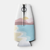 Rafraichisseur De Bouteilles Illustration de la nature de nom personnalisé (Dos)