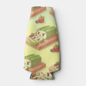 Rafraichisseur De Bouteilles Illustration du rouleau de gâteau Matcha (Devant)