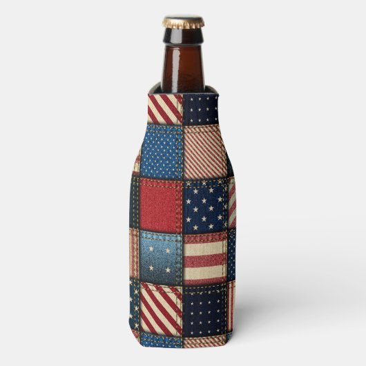 Rafraichisseur De Bouteilles Image Patriotique Americana (Bottle Devant)