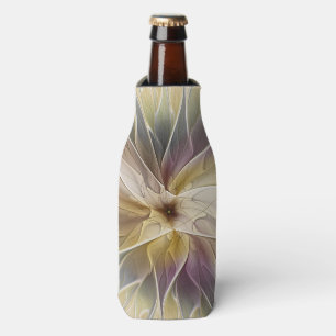 Rafraichisseur De Bouteilles Imaginaire Floral Gold Eggplant Art Fractal Abstra