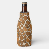 Rafraichisseur De Bouteilles Impression à motif de fourrure de girafe (Bottle Devant)