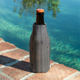 Rafraichisseur De Bouteilles Impression photo d'une clôture en séquoia altérée